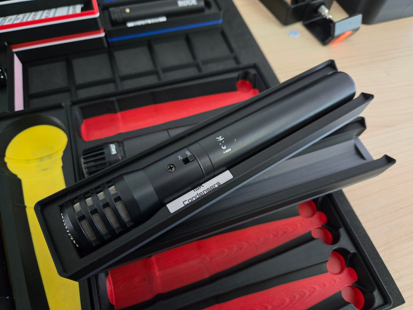 ISK Condenser Microphone Mould β Custom 3D-Printed Storage Solution