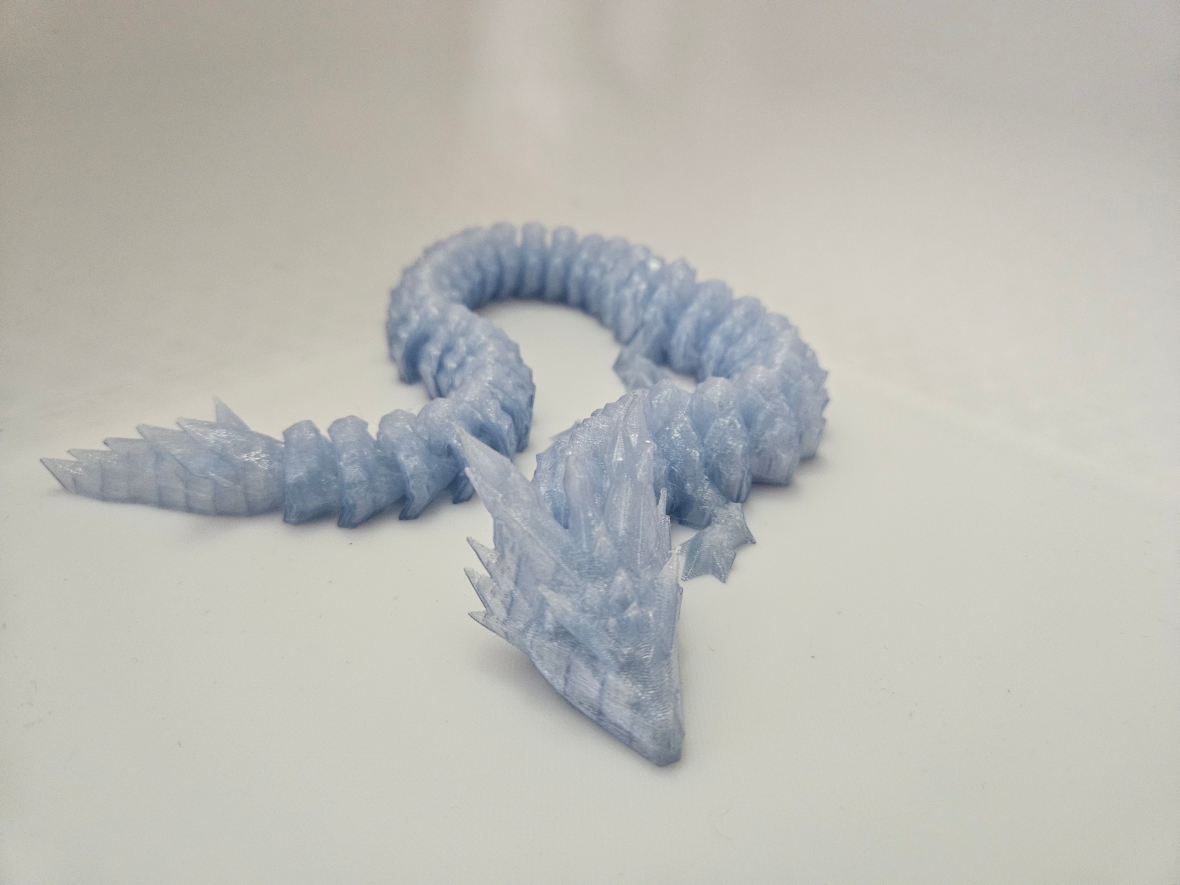 Articulated Crystal Dragon (Not spikey)