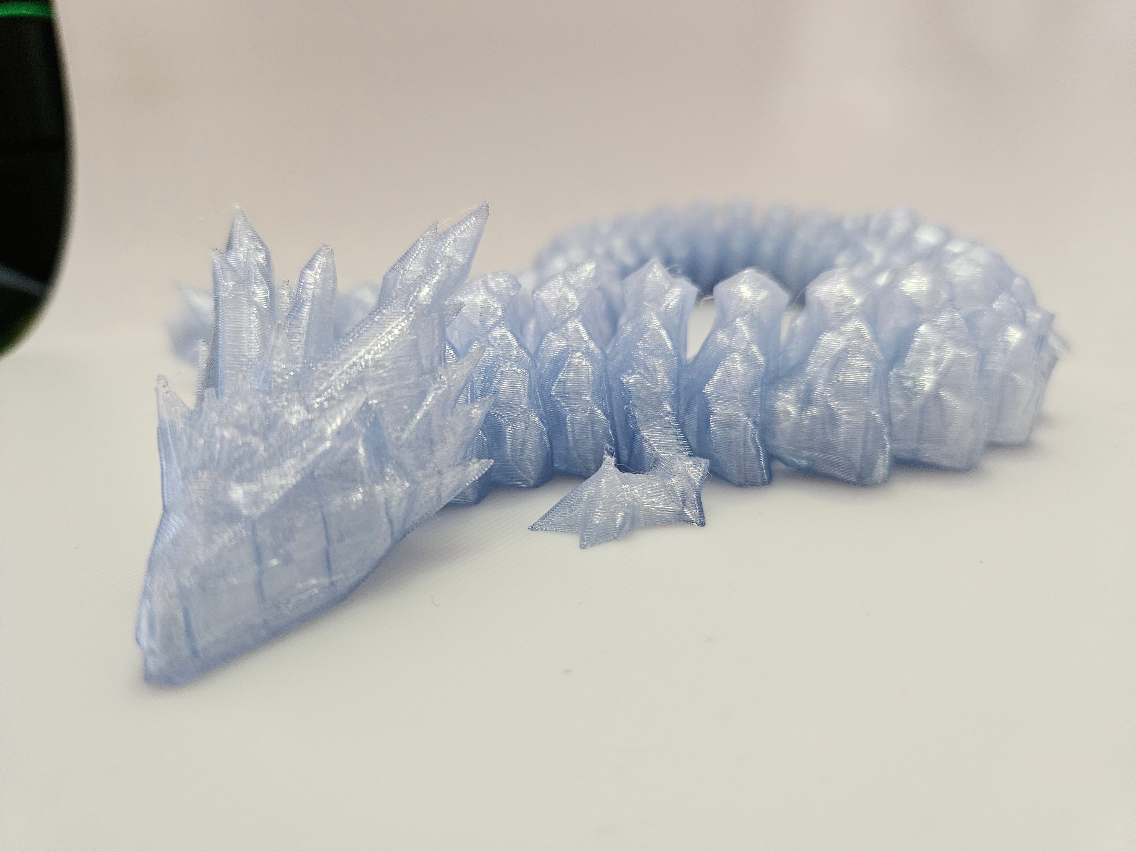 Articulated Crystal Dragon (Not spikey)