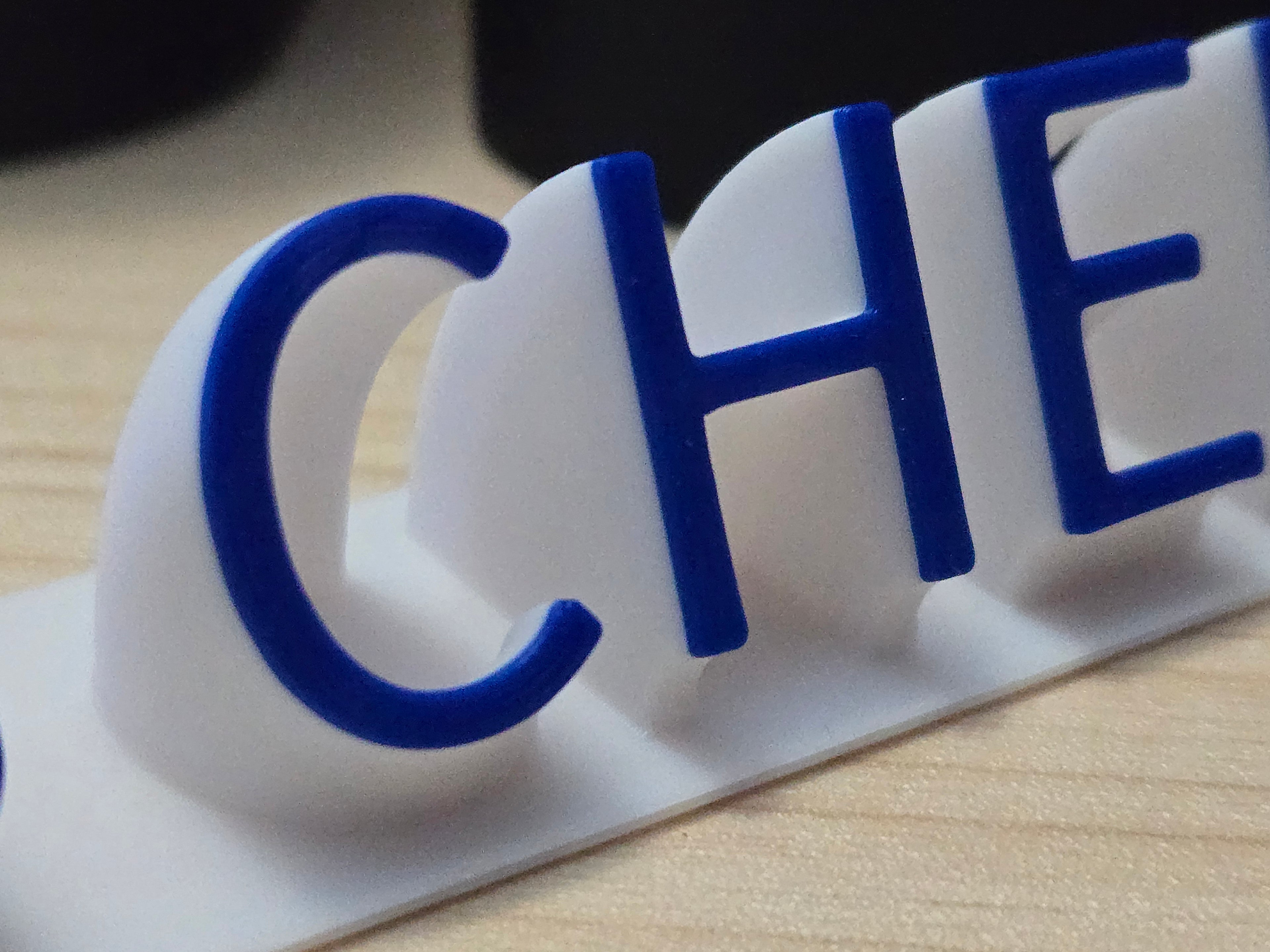 Customised Name Plate - by Makkuro