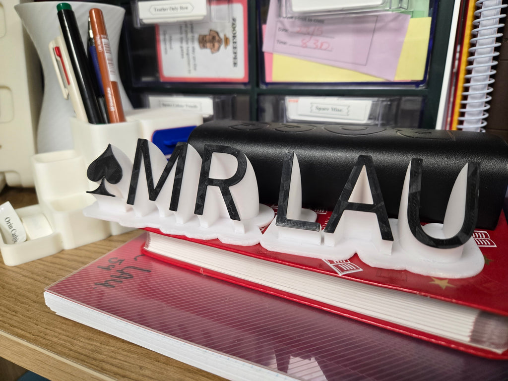 Customised Name Plate - by Makkuro