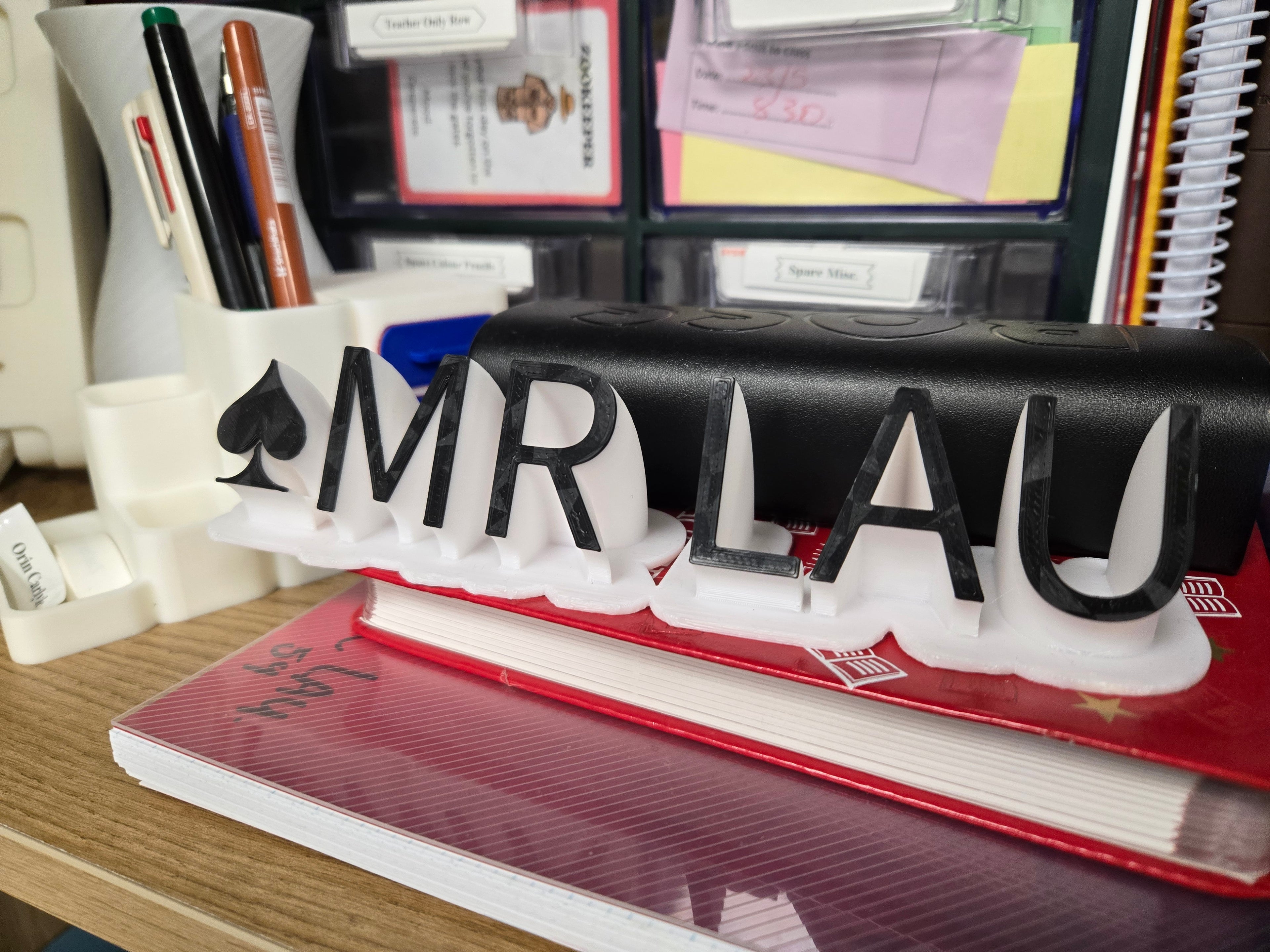 Customised Name Plate - by Makkuro