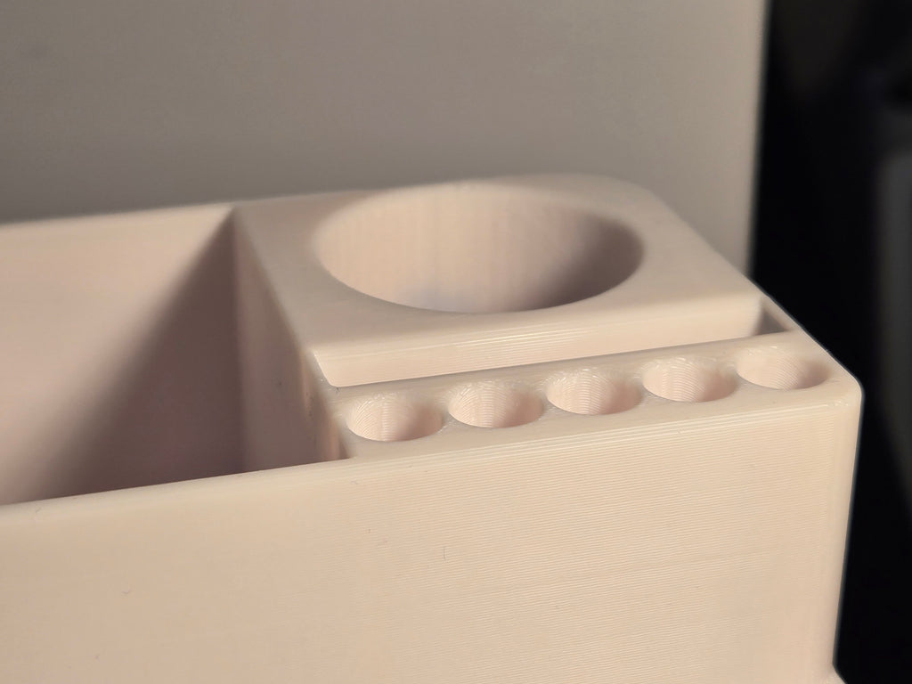Personalised 3D Printed Desk Organiser | Custom Teacher & Student Pen Holder