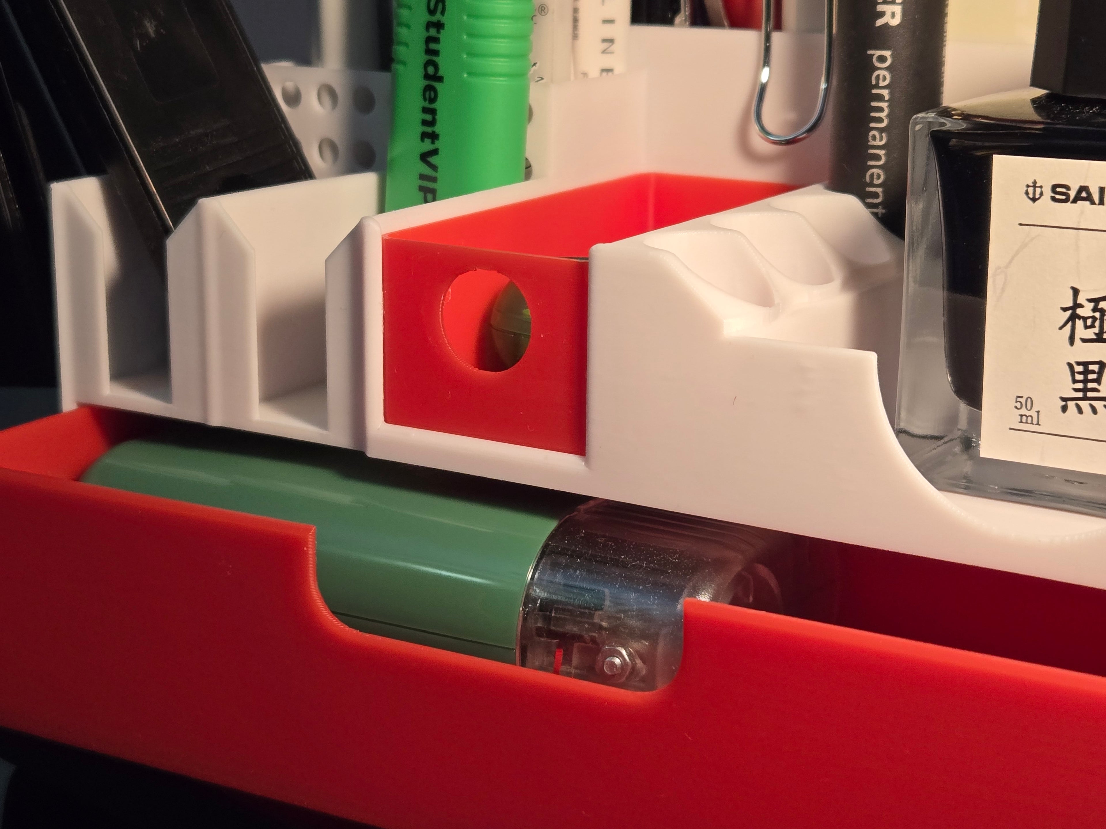 Personalised 3D Printed Desk Organiser | Custom Teacher & Student Pen Holder