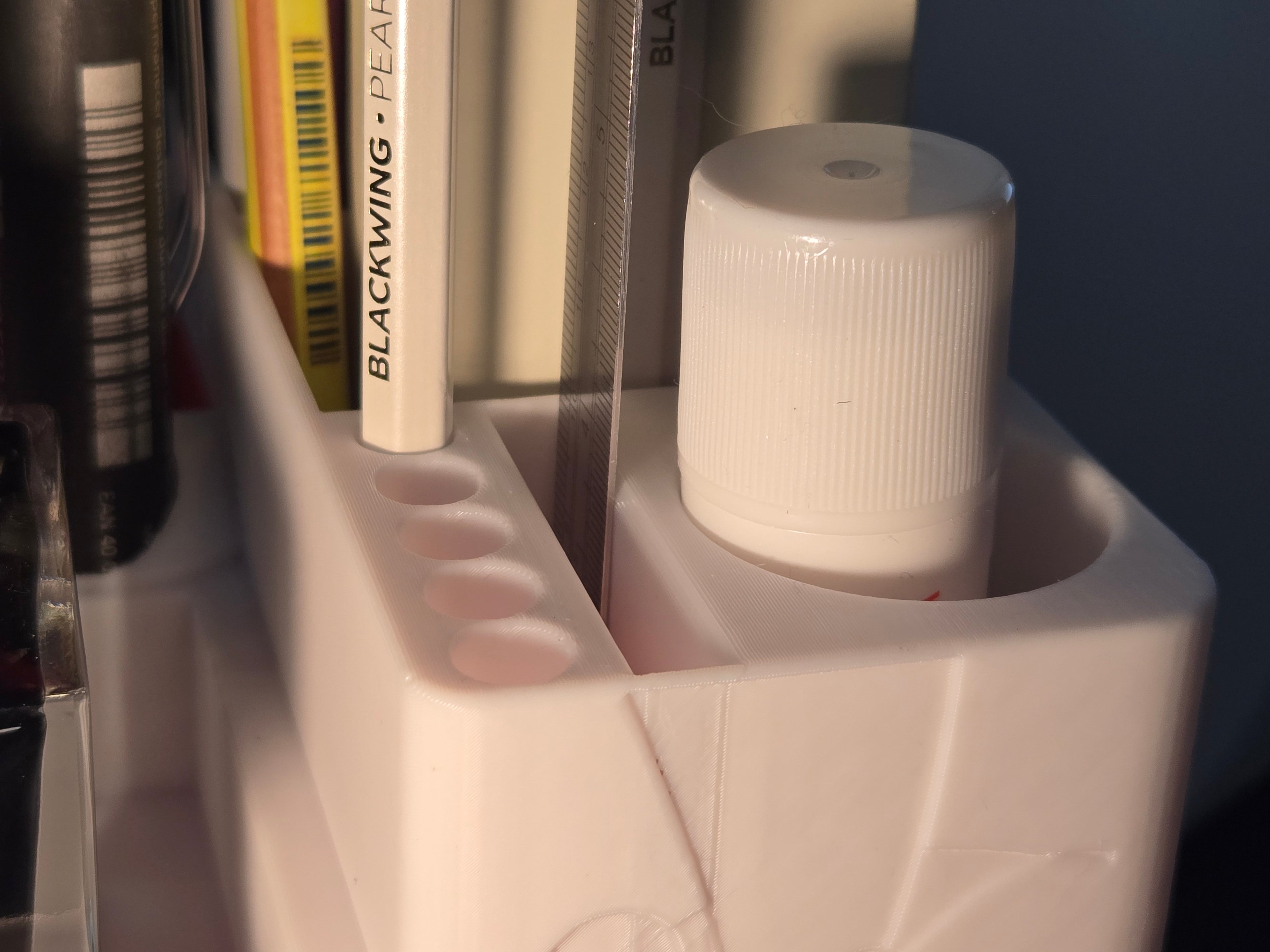 Personalised 3D Printed Desk Organiser | Custom Teacher & Student Pen Holder
