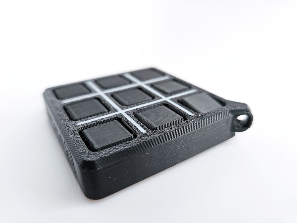 Tic Tac Toe Keychain