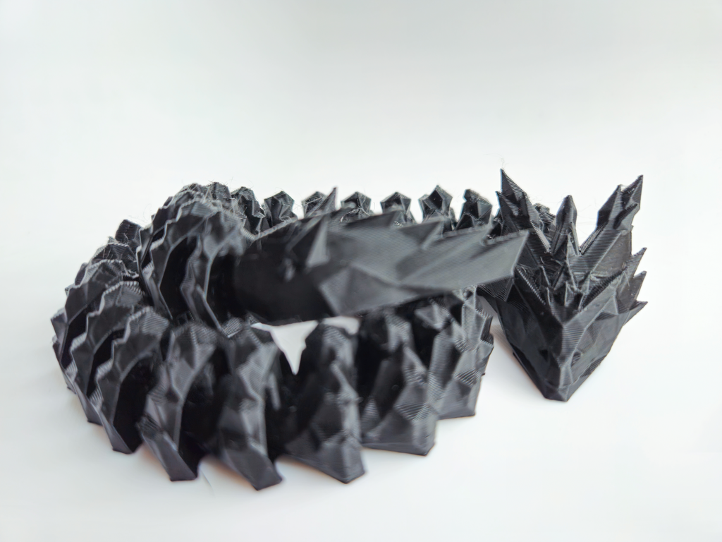 Articulated Crystal Dragon (Not spikey)