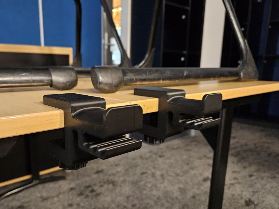 [Bulk] Mounted Headphone Holder (w/ Cable Management)
