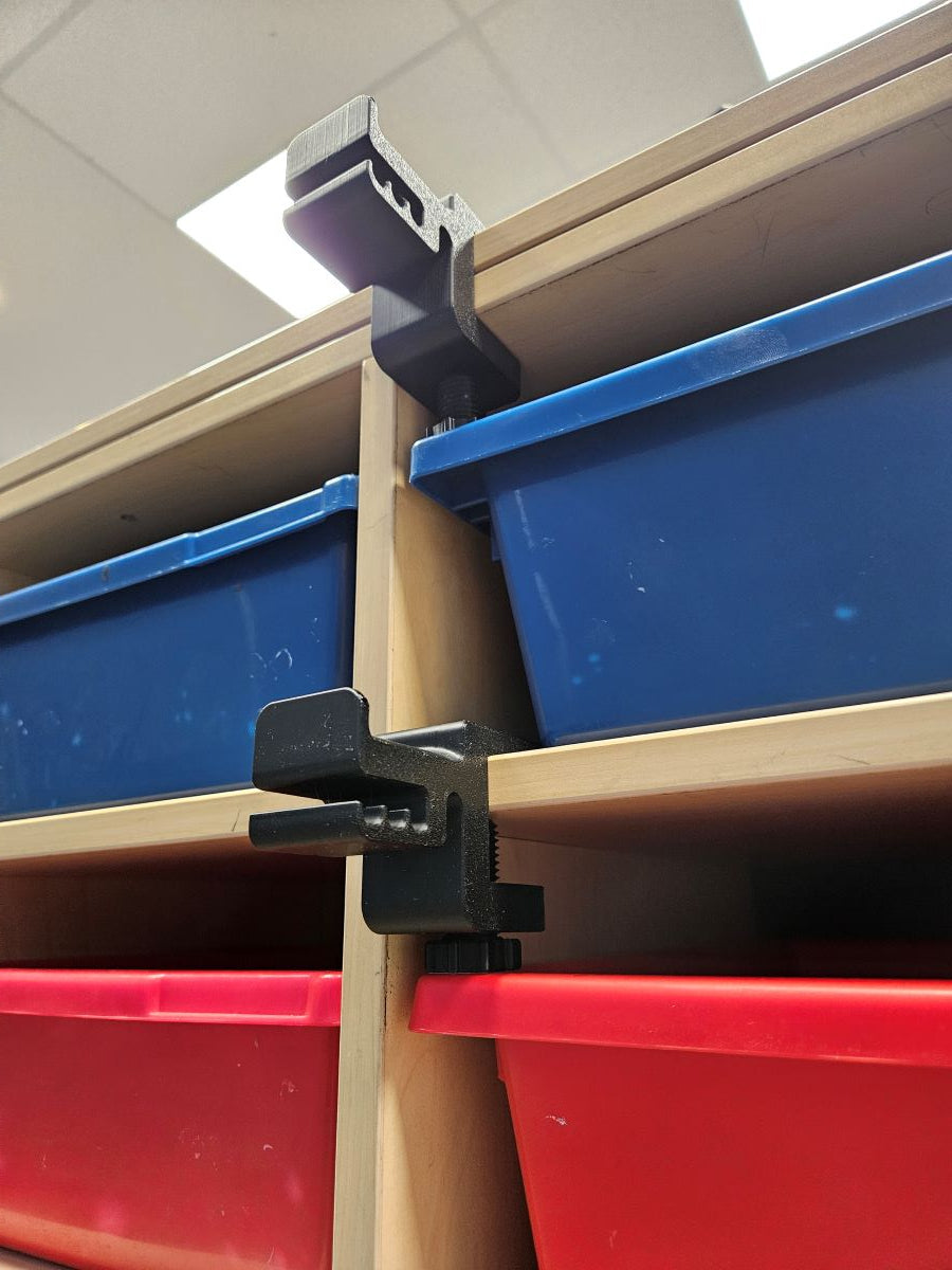 [Bulk] Mounted Headphone Holder (w/ Cable Management)