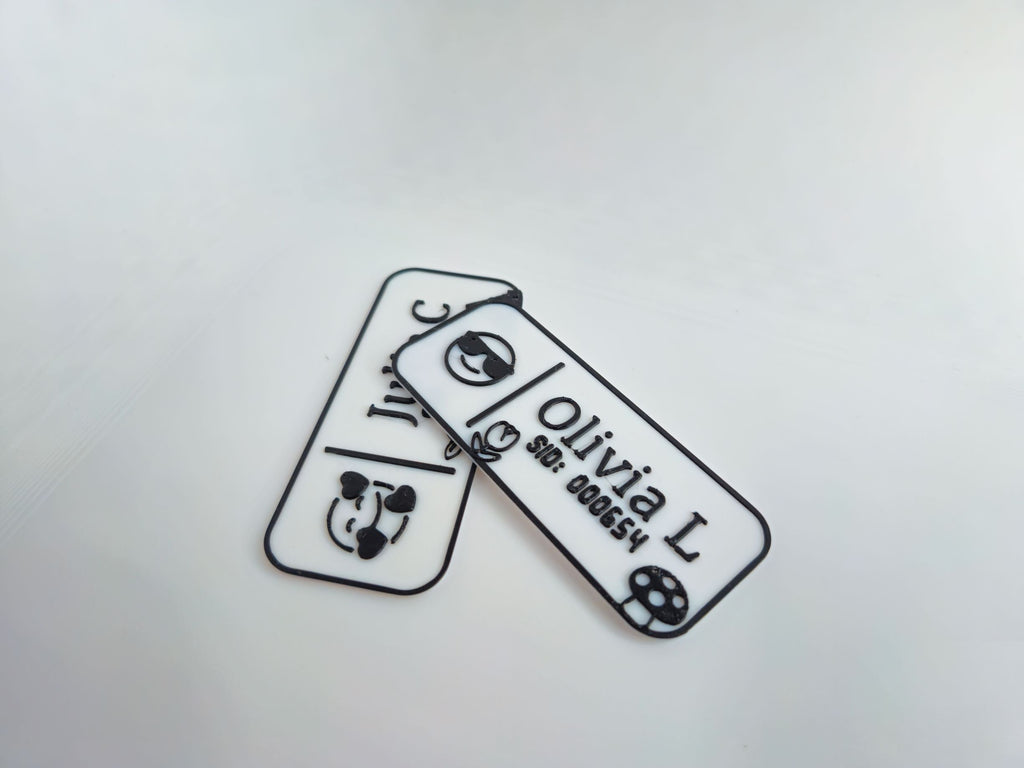 Custom Student Name Tag (30 pk)