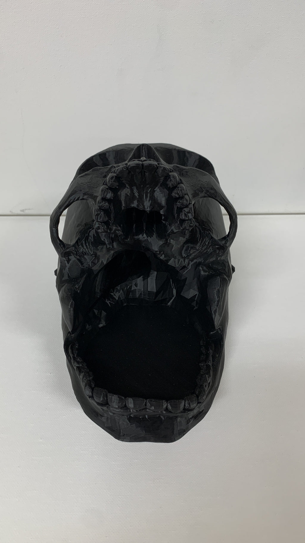 Human Skull Dice Tower