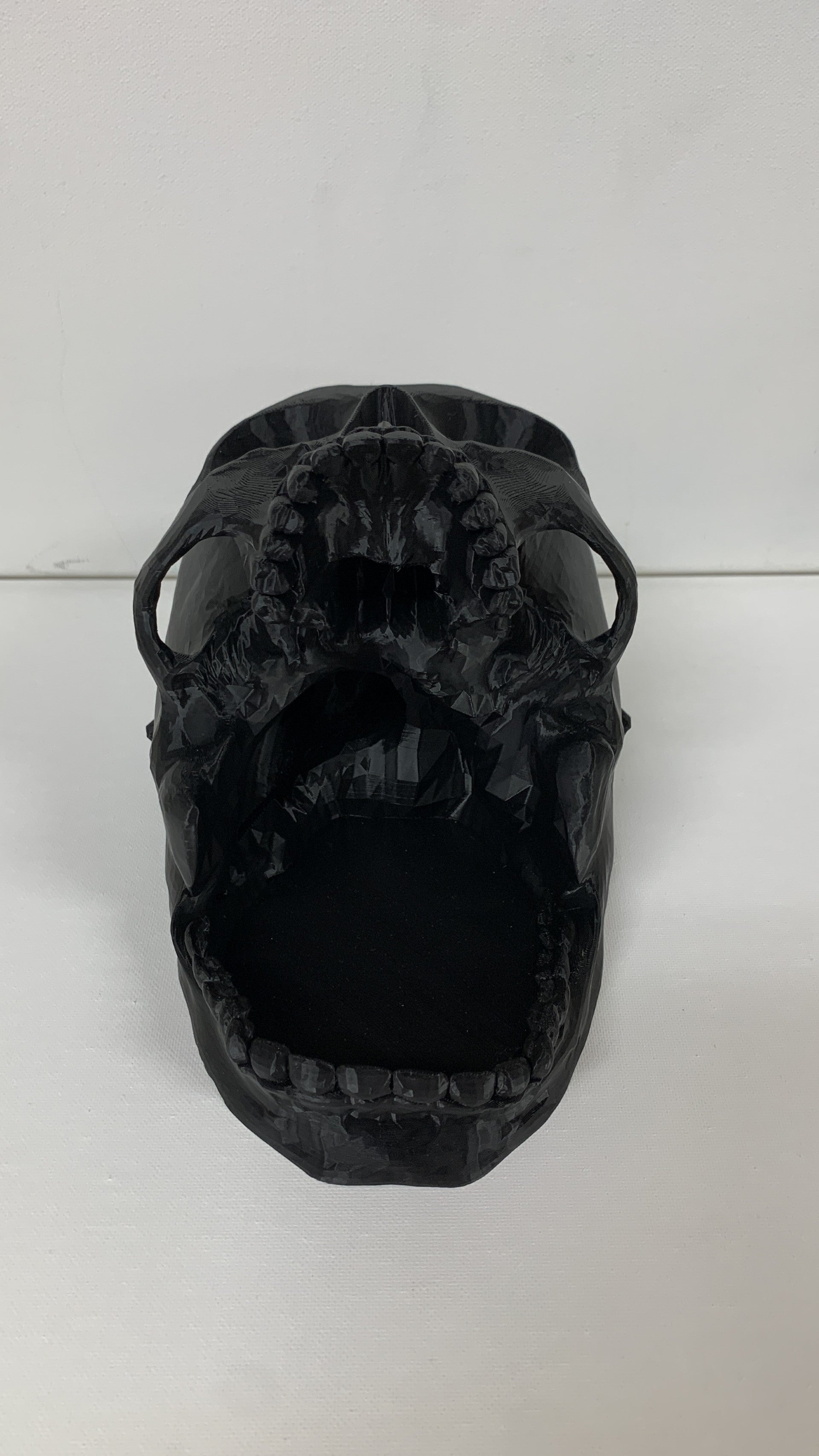 Human Skull Dice Tower