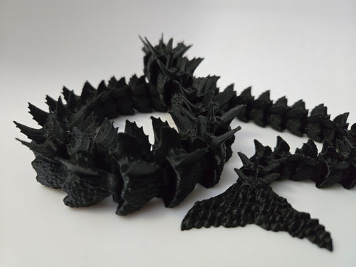 Articulated Aqua Dragon (Spikey)