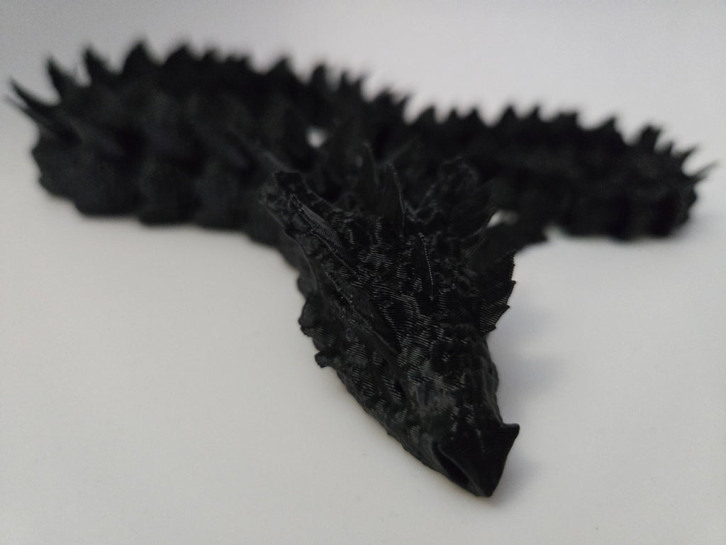 Articulated Aqua Dragon (Spikey)