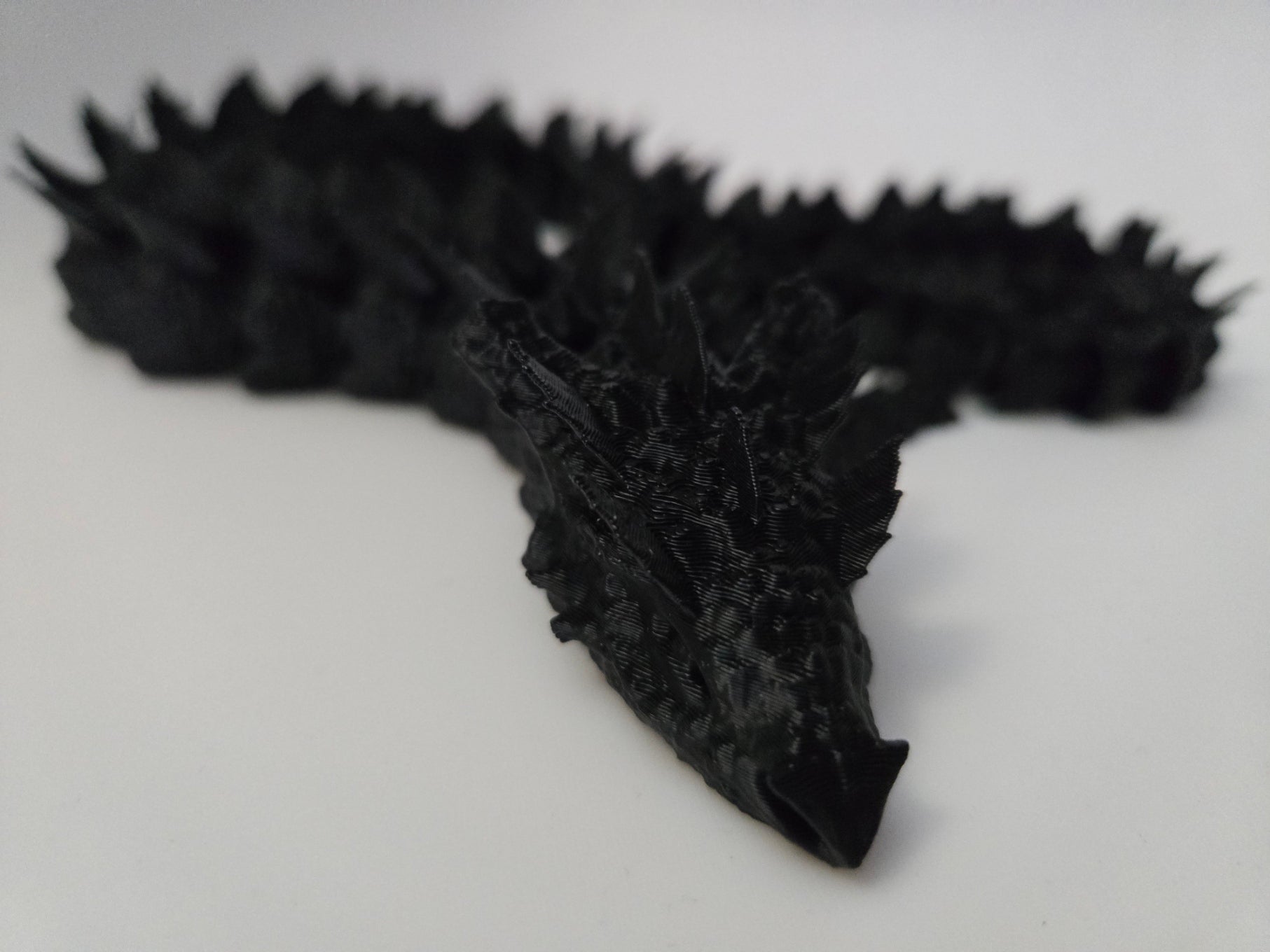 Articulated Aqua Dragon (Spikey)