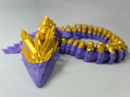 Articulated Crystal Dragon (Not spikey)
