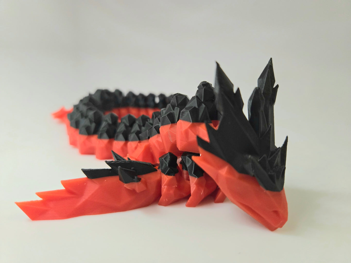 Articulated Crystal Dragon (Not spikey)