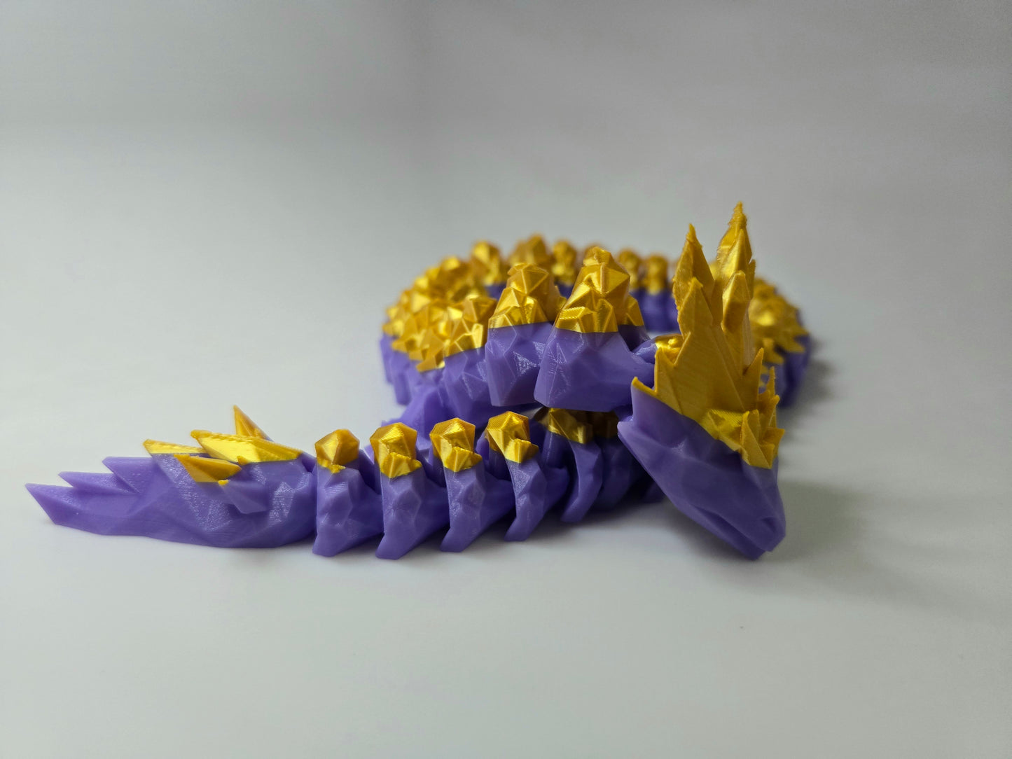 Articulated Crystal Dragon (Not spikey)