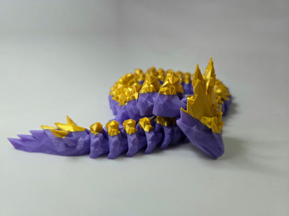 Articulated Crystal Dragon (Not spikey)