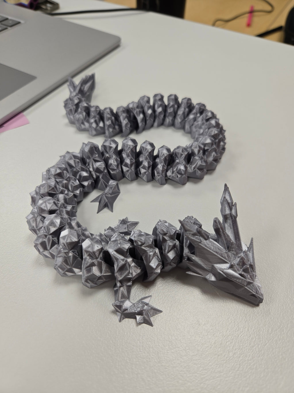 Articulated Crystal Dragon (Not spikey)
