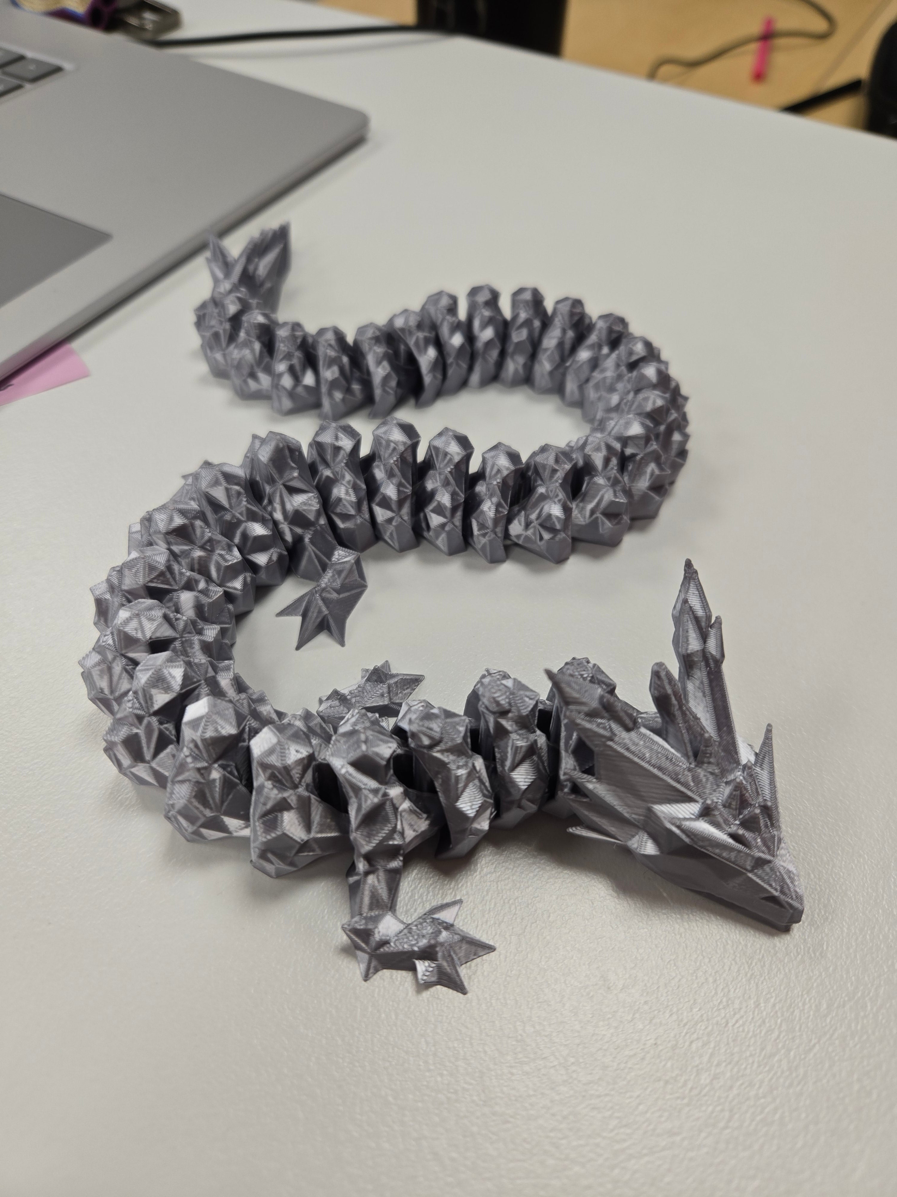 Articulated Crystal Dragon (Not spikey)